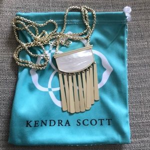 Kendra Scott Ellen Long Pendant necklace.